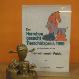 „Herrchen-gesucht“ – Tierschutzpreis 1999